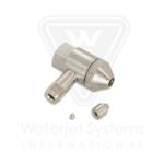 Abrasive Nozzle Assembly, .012"/0.31mm, Single Port, LH, w/SSF