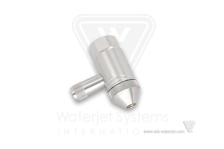 AB20481413 Abrasive Nozzle Assembly, .013"/0.33mm, Single Port, LH, SLPRO, 90K - Image 1