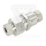 Bulkhead Coupling, 9/16", 66K