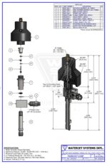 On / Off Valve Assembly, Hybrid, NC, 60 KSI, P-III Nozzle Body, Short Stop Filter - Image 2