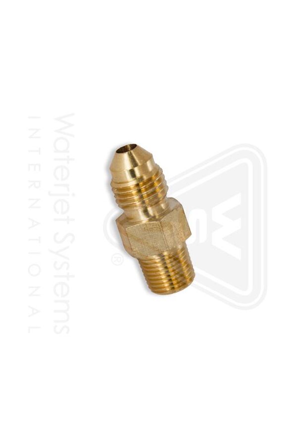 MX200515-1.jpg Fitting, 1/4" MJIC x 1/8" MNPT, Brass - Image 1