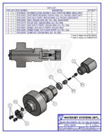 Sealing Head Assembly, SLV, 75s / 100s, Single Inlet - Image 2