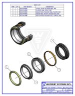 Dynamic Seal Assembly, SLPRO2C1, 90K, Single Seal - Image 2