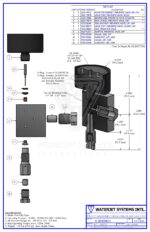 Pneumatic Valve Assembly, Normally Open, UHP, Dump Valve, 2 Port - Image 2